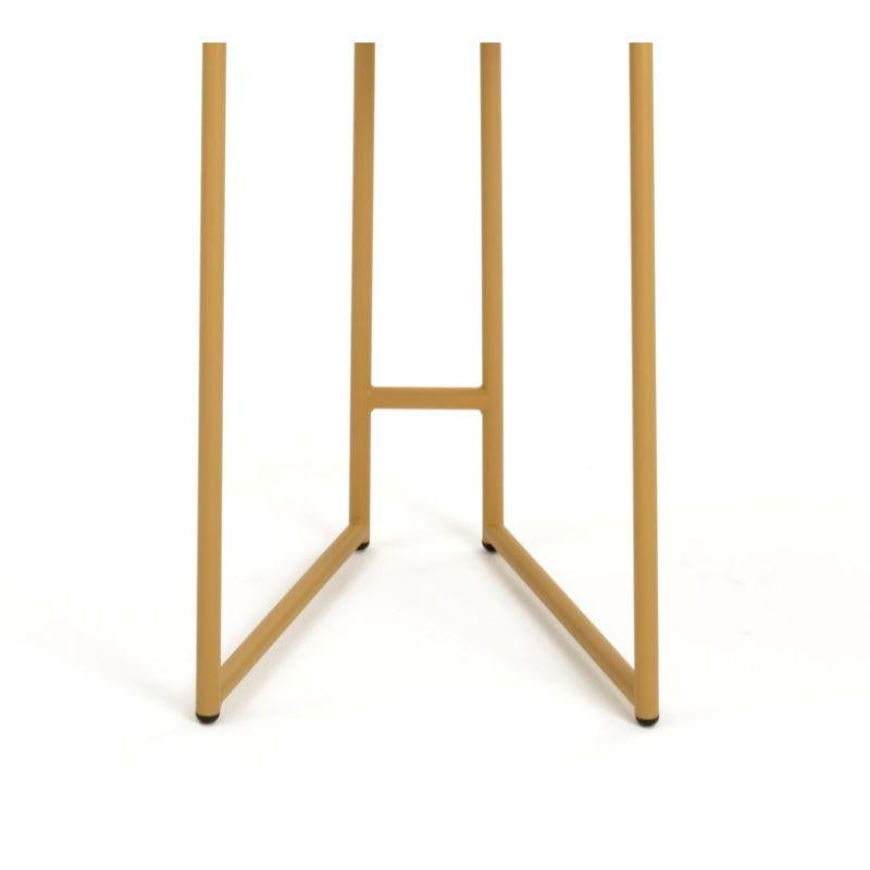 Modern Joly Chairdrobe, Gold with High Back & Smraldo Velvetforthy by Colé Italia For Sale