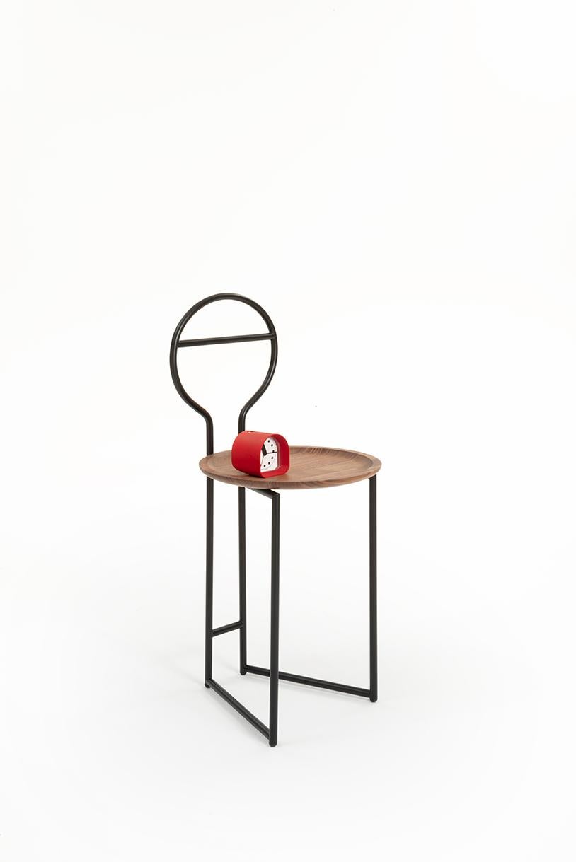 Joly Chairdrobe, High Back, Gold Structure, Orange Fine Italian Velvet 11