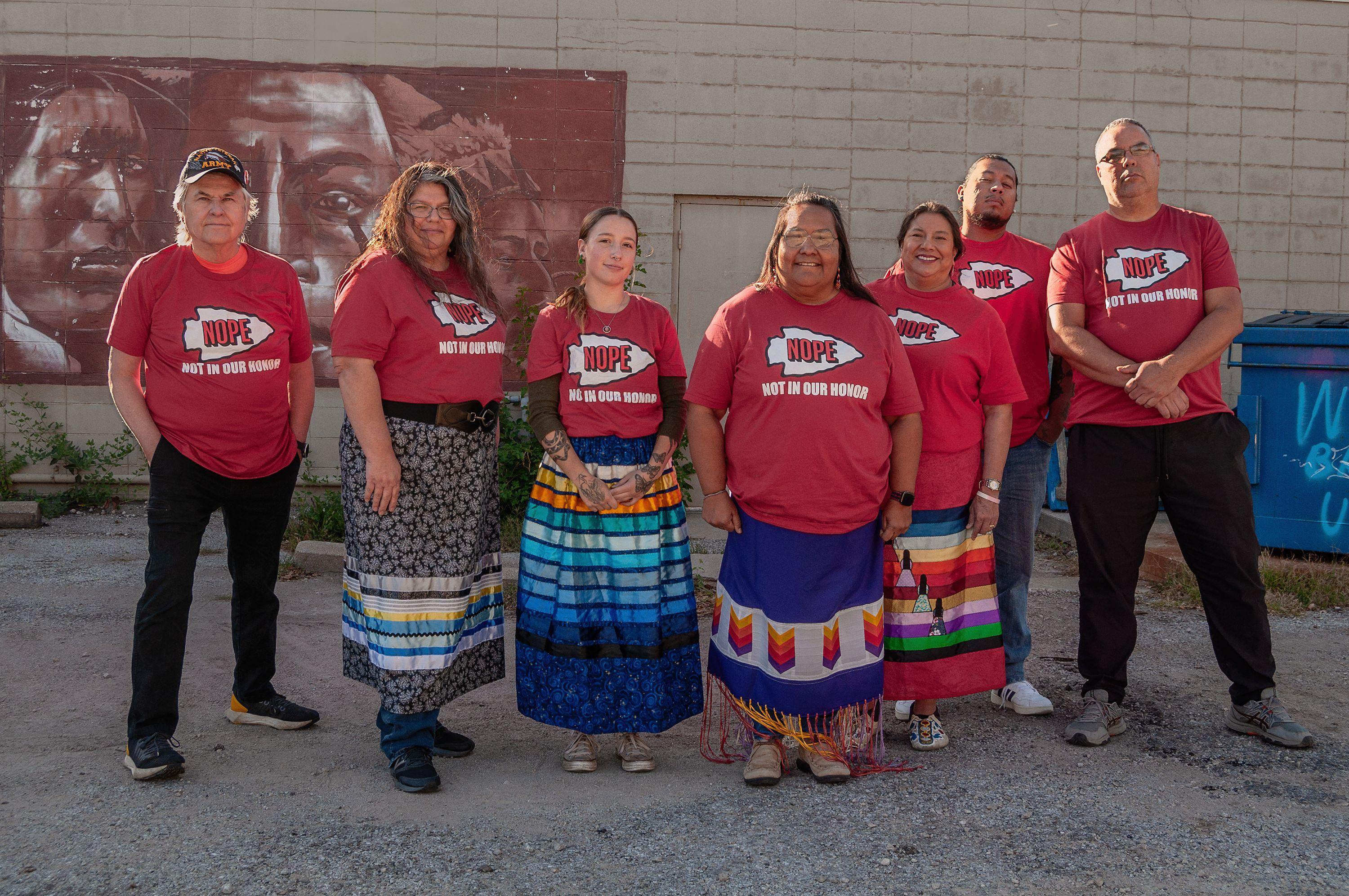 JoLynne Martinez  Portrait Photograph - Kansas City Indian Center Staff Members
