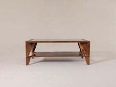 Handmade Contemporary Live Edge Walnut Table