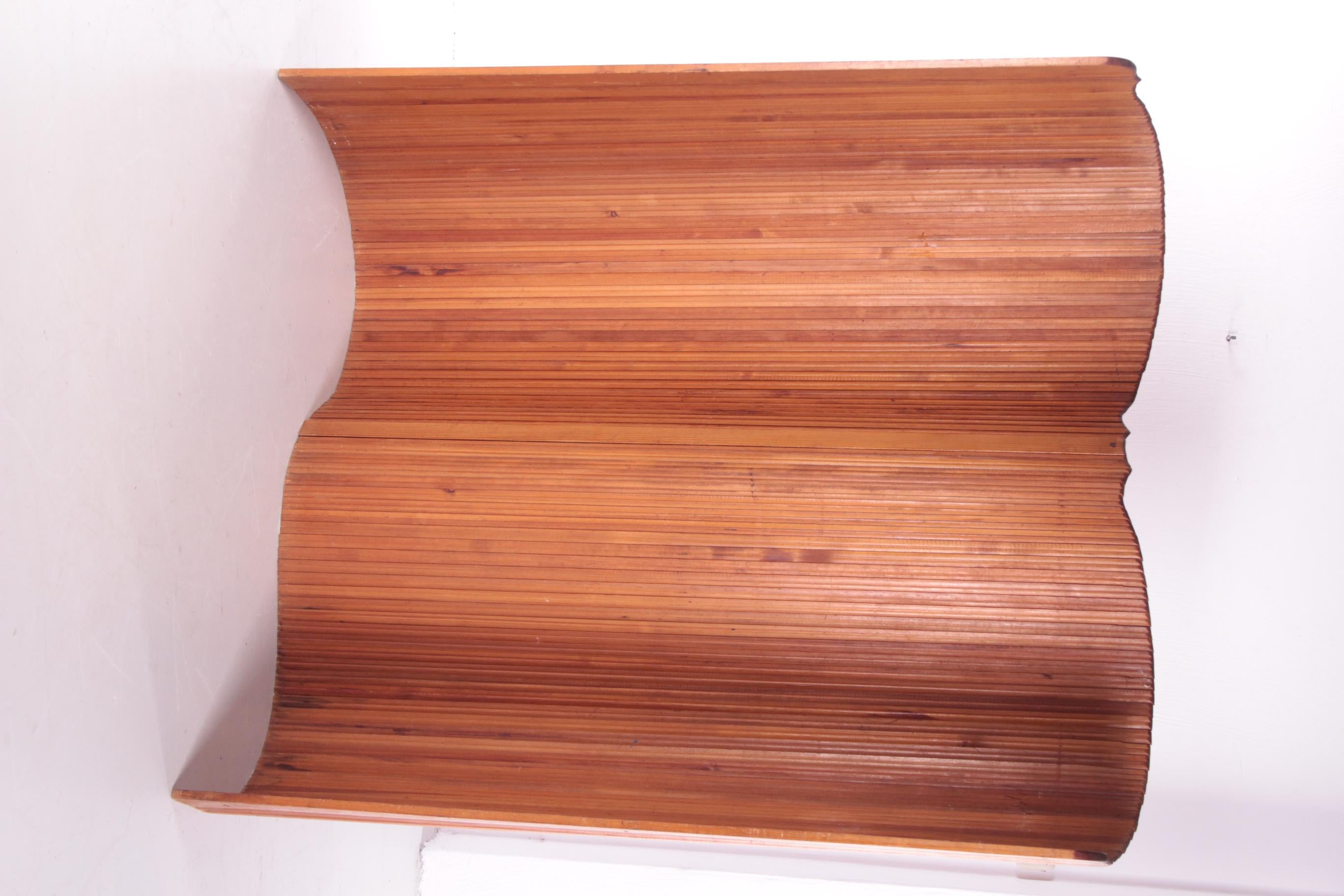 French Jomain Baumann Tambour Screen Room Divider, 1930s