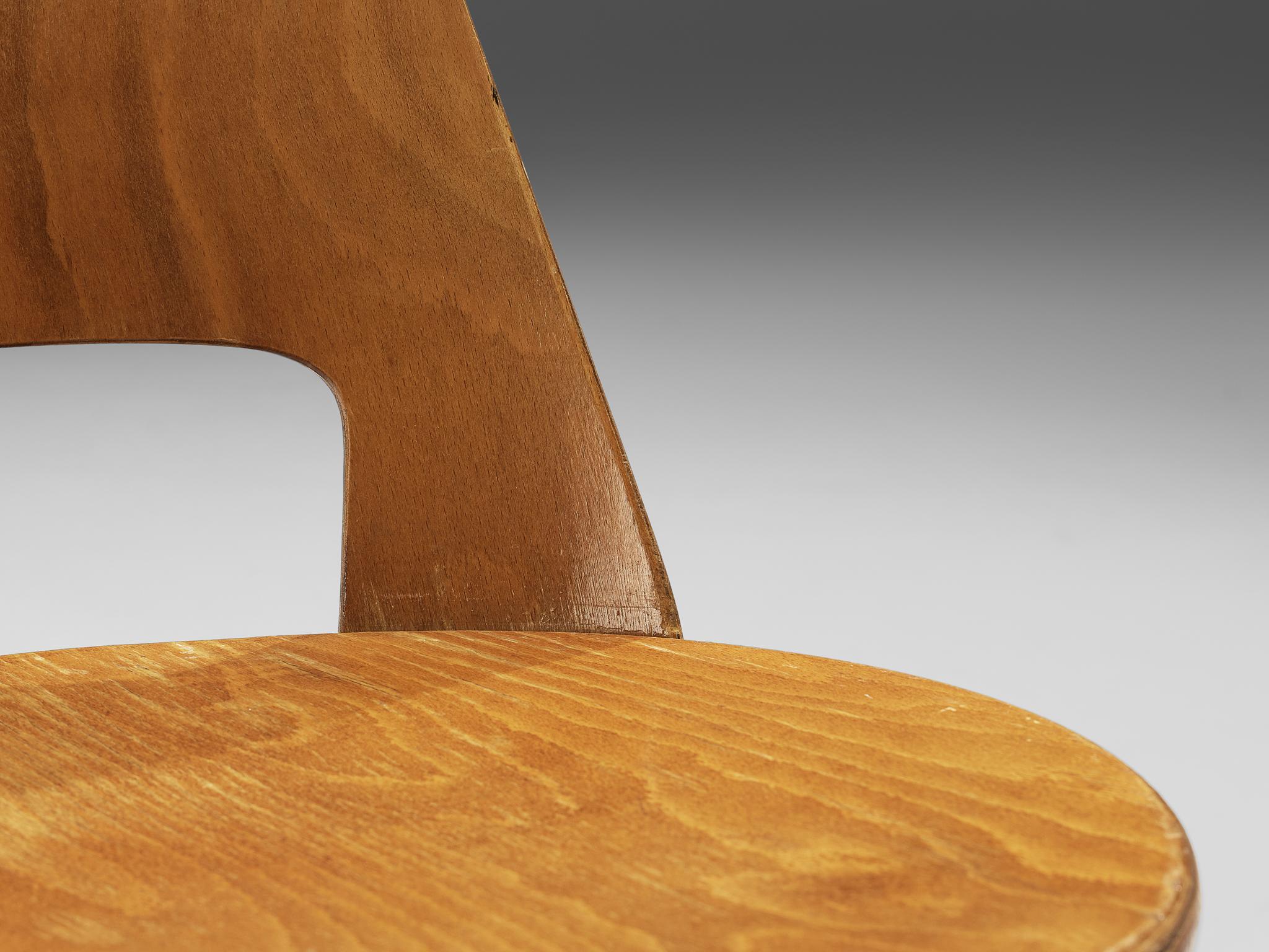 Jomaine Baumann 'Mondor' Dining Chairs in Plywood 2