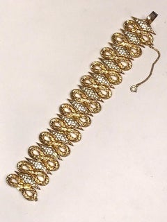 Jomaz 1960s Abstract Link Bracelet
