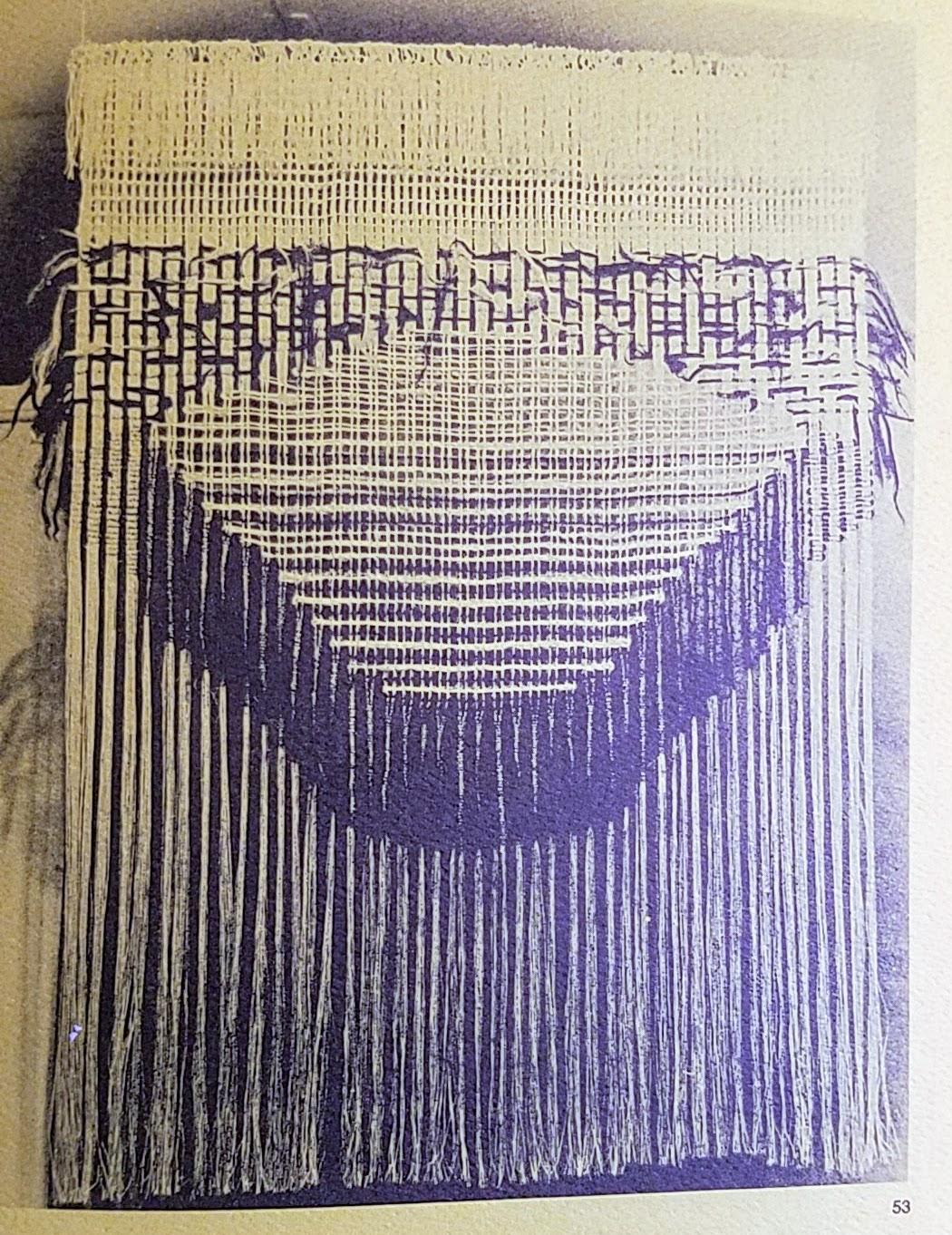 Jon B. Wahling Fiber Wall Art Suspended from a Welded Steel Armature, 1970s For Sale 2