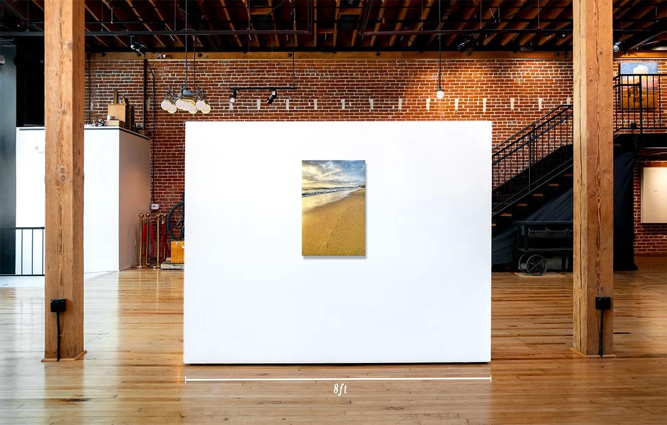 This is a photographic print on metal by Southern California photographer, Jon Barnes. Its dimensions are 20