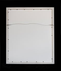 "Komposition mit Herbstblättern #2"; Gerahmter digitaler Pigmentdruck