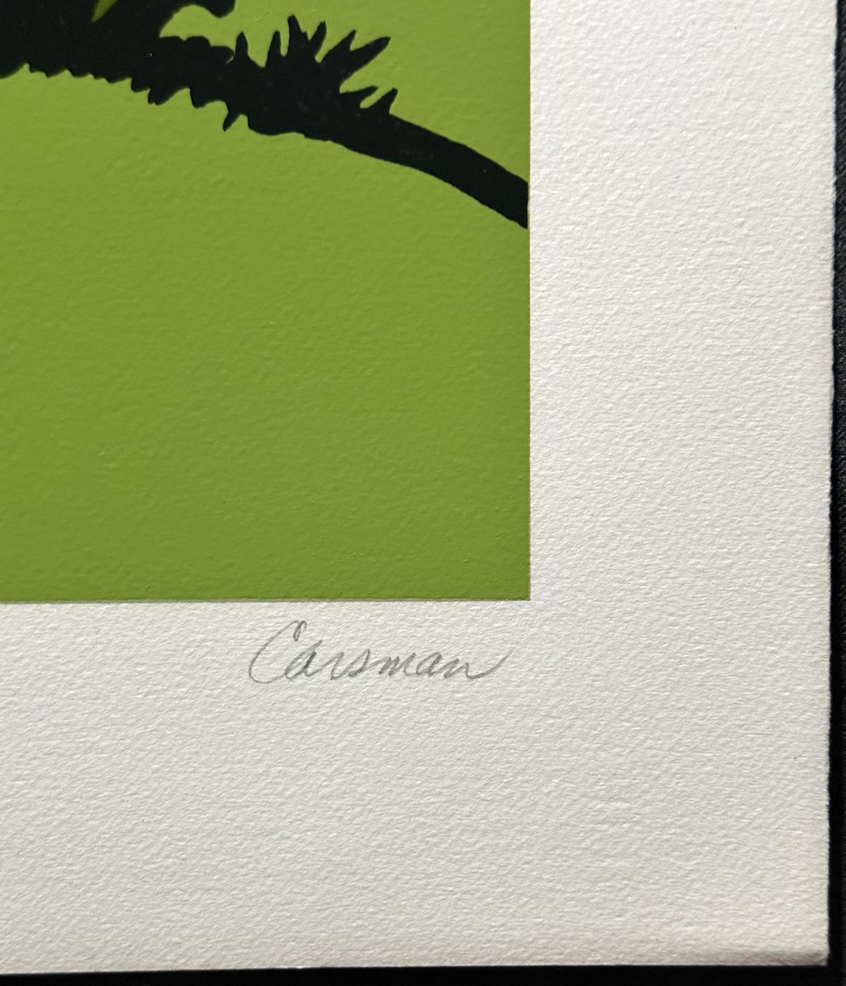 Jon Carsman Faded Glory 1977 Serigrafía firmada de edición limitada en venta 3