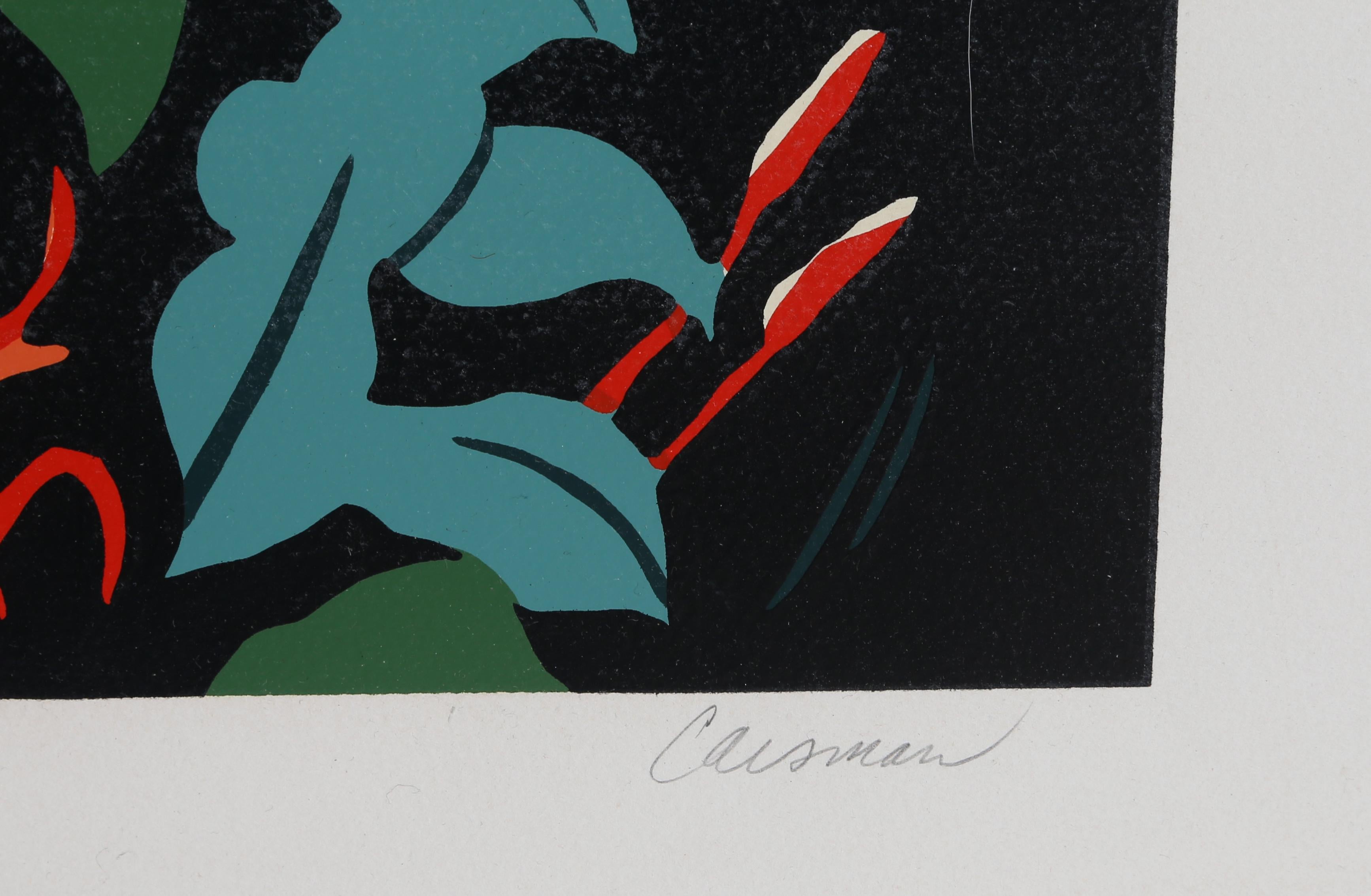 Red Bursts, serigrafia Pop Art di Jon Carsmans in vendita 2
