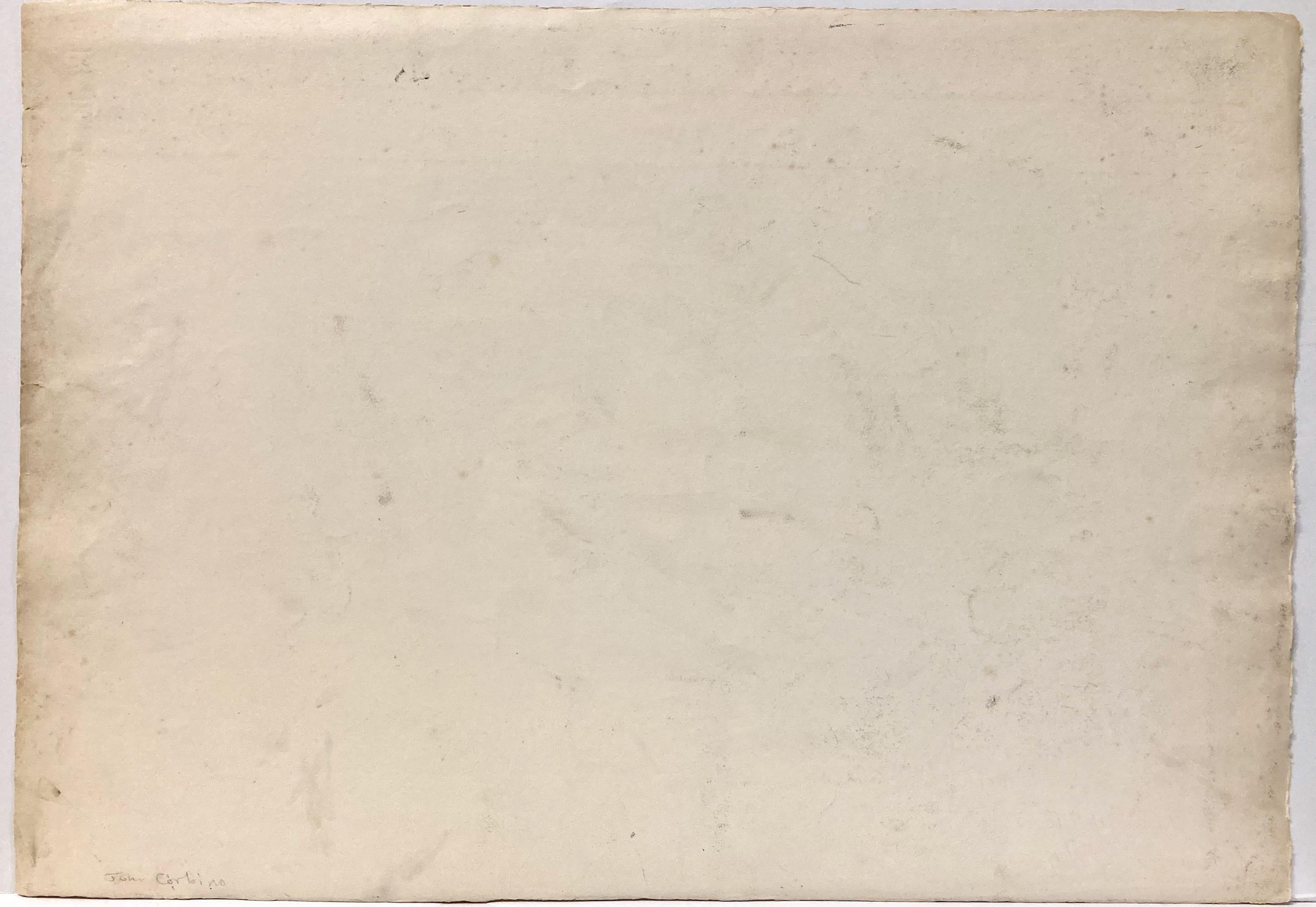 Jon Corbino, Erdbeben in Montana, 1936, Lithographie im Angebot 2