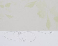 Apple Blossoms, American Modern Lithograph by Jon D'Orazio