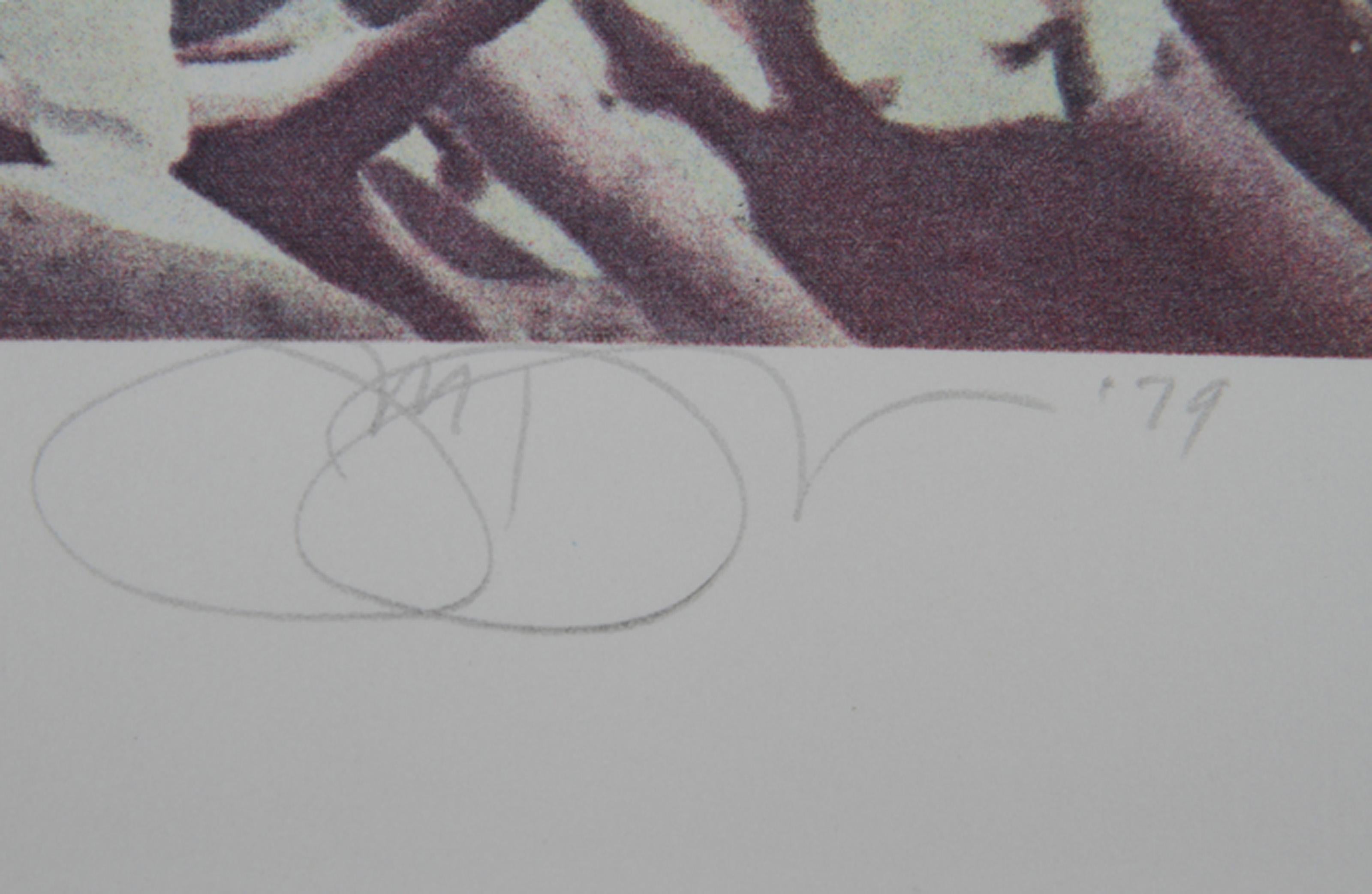 Magnolia IV, Impressionist Lithograph by Jon D'Orazio For Sale 2