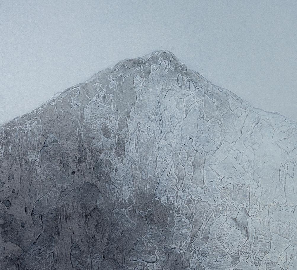 Black Mountains XI - 21. Jahrhundert, Zeitgenössisch, Gemälde, Mixed Media – Painting von Jon Errazu