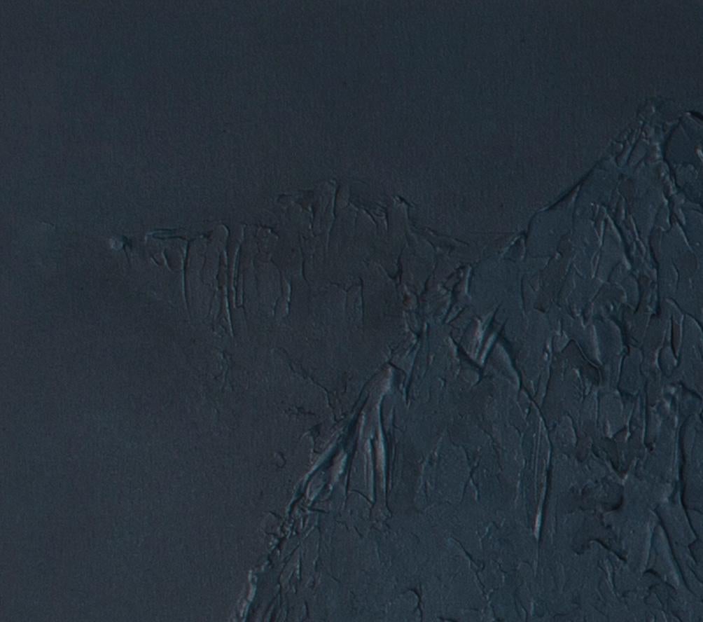 Black Mountains XIV - 21° secolo, Contemporaneo, Pittura astratta, Paesaggio - Painting di Jon Errazu