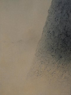 Schwarze Berge XVII - 21. Jahrhundert, Zeitgenössisch, Abstraktes Gemälde, Landschaft