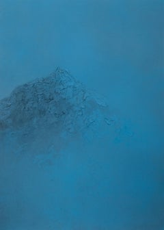 Montagnes noires XVIII - 21ème siècle, Contemporain, Peinture abstraite, Paysage