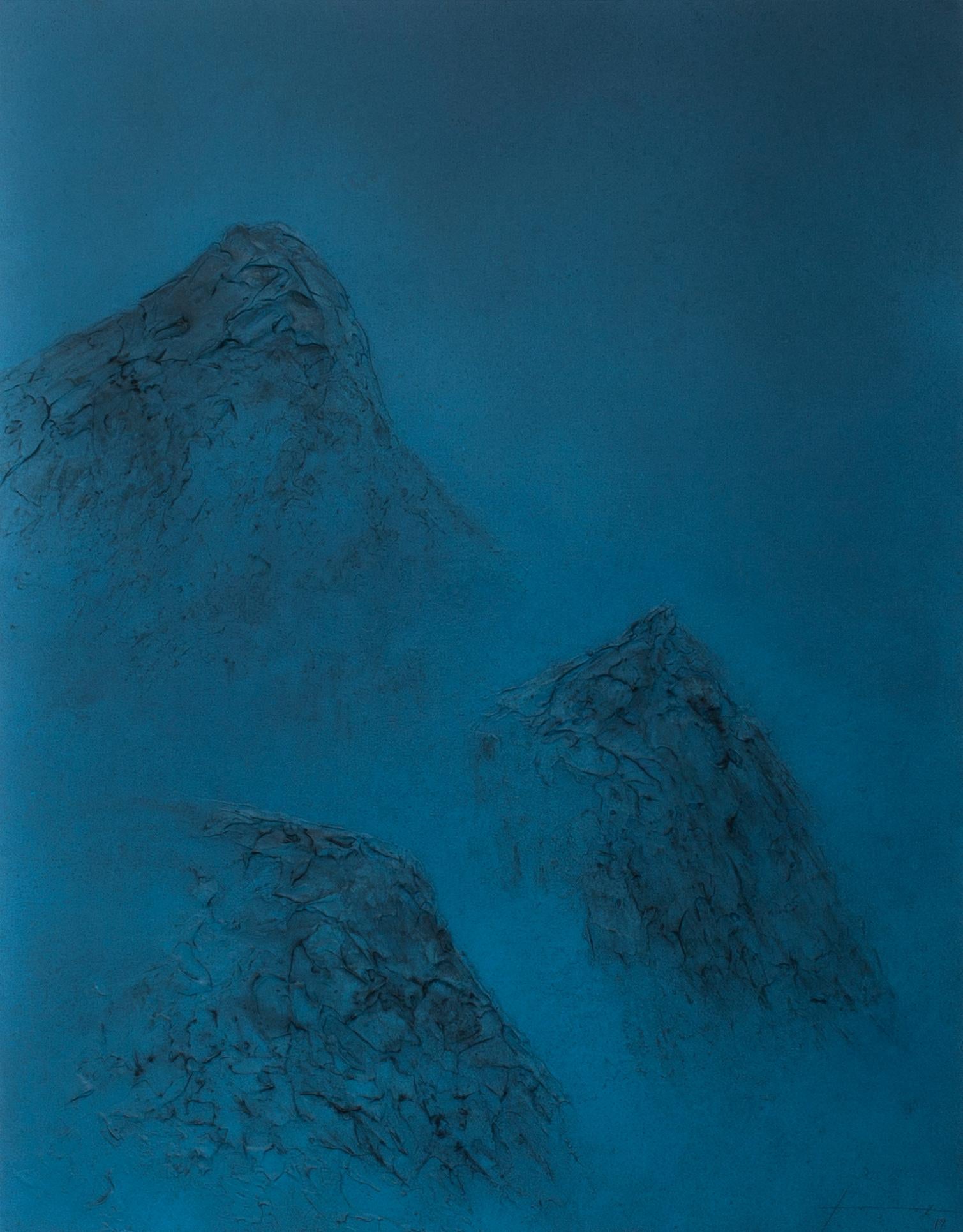 Black Mountains XX - 21st Century, Contemporary Art, Landscape Painting