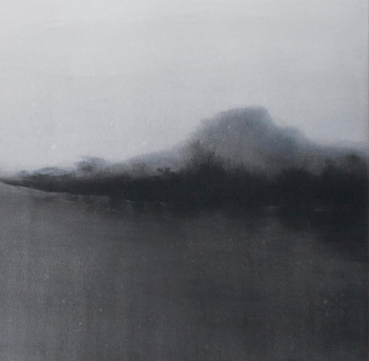 Paisaiak VII - 21st Century, Contemporary Art, Water, Landscape Painting, Dark For Sale 3