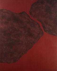Stones XXV - 21st Century, Contemporary, Abstract Painting, Mixed Media