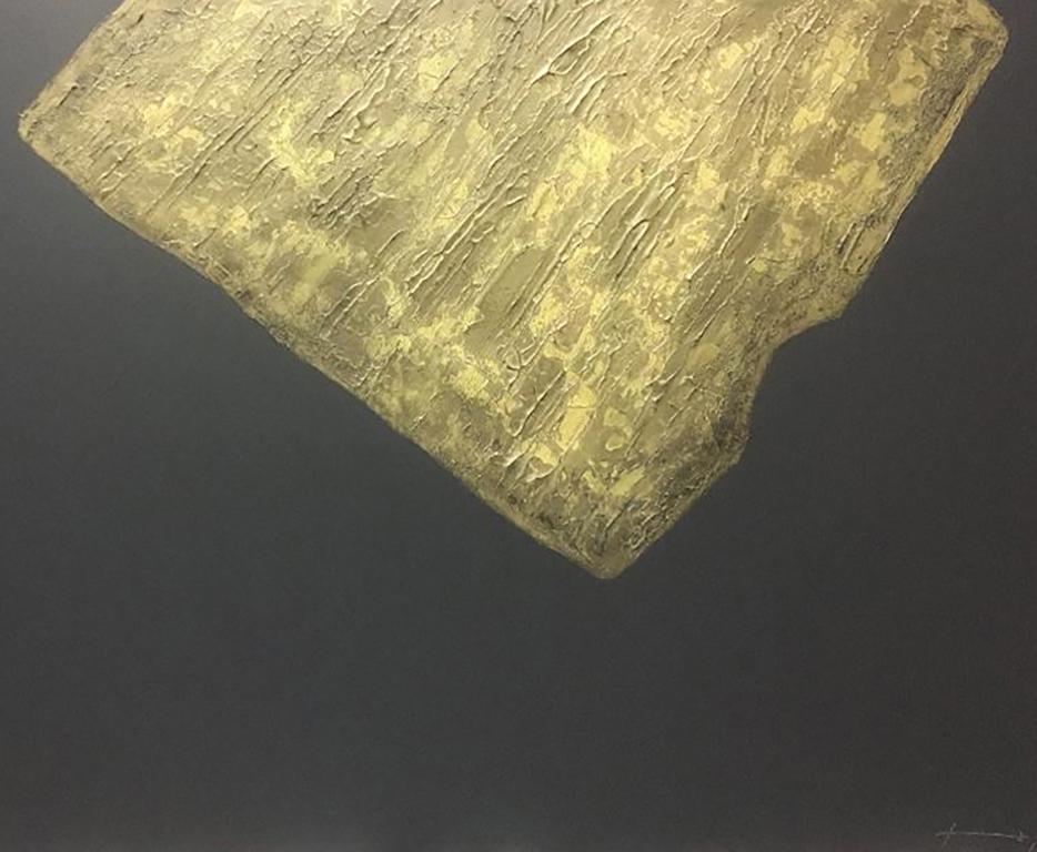Stones XXVIII (II) - 21° secolo, Contemporaneo, Pittura astratta, Tecnica mista - Painting di Jon Errazu