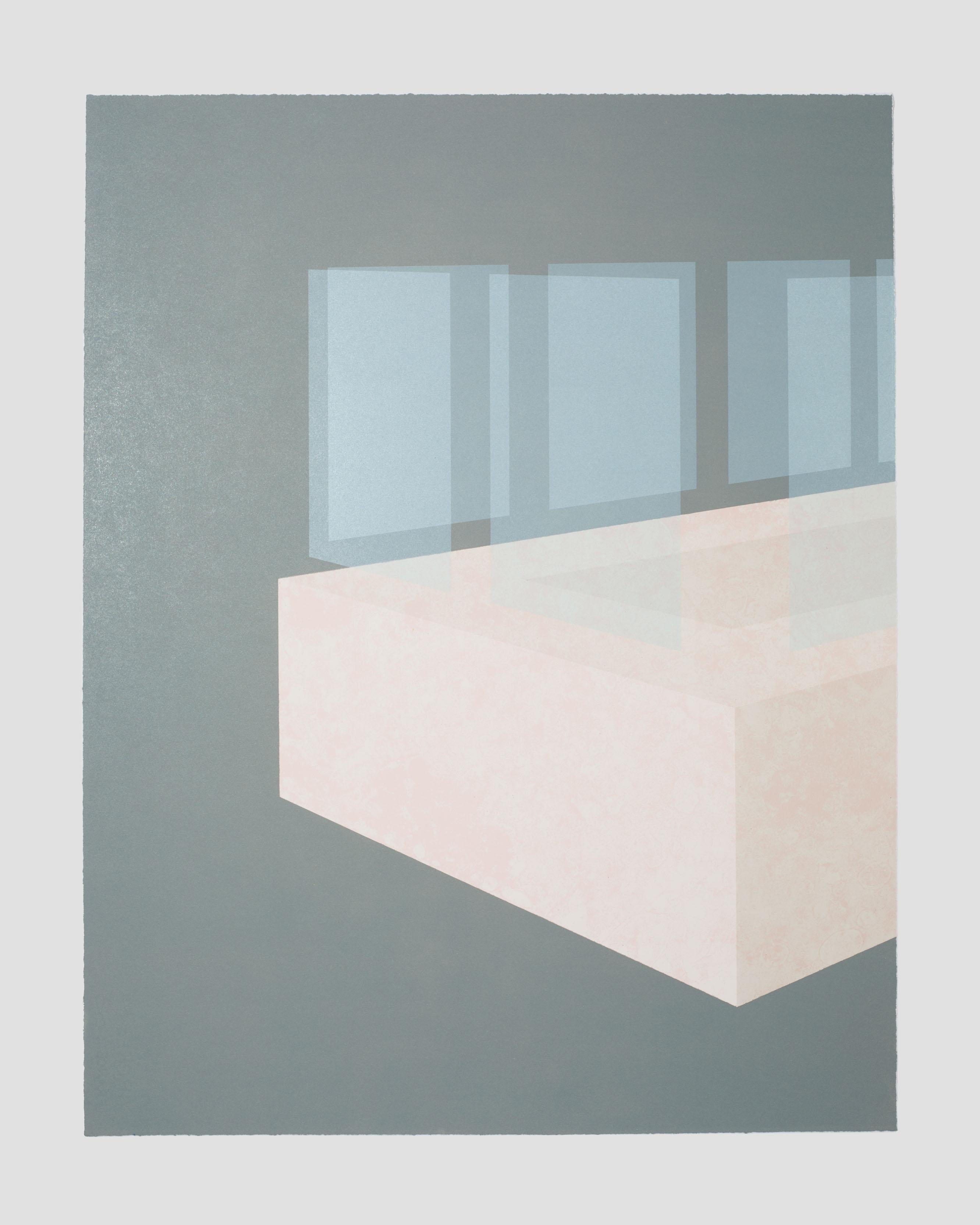 Jon Greene Abstract Print - Counter