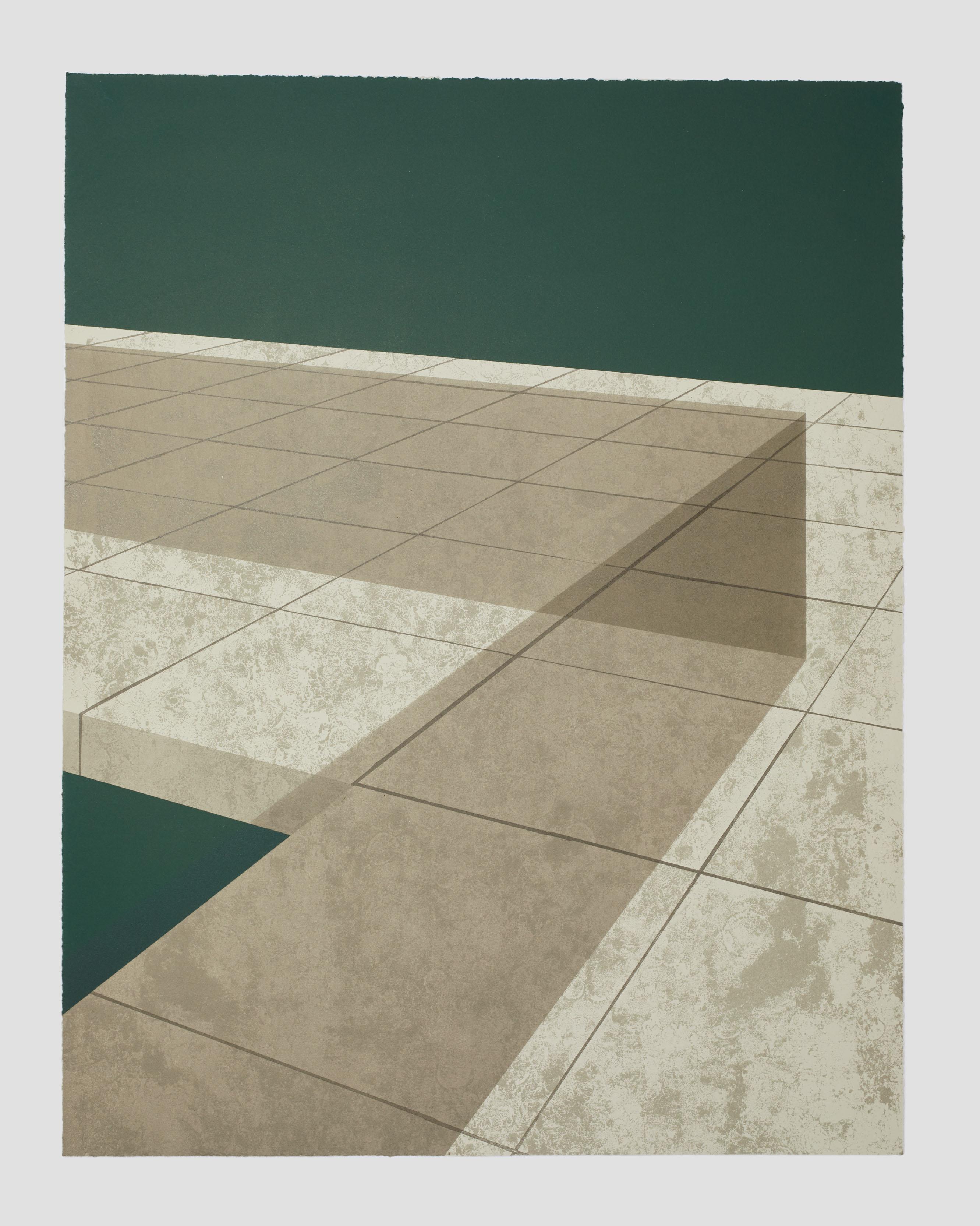 Jon Greene Abstract Print - The Pavilion