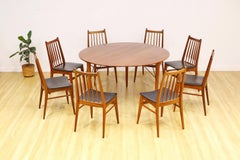 Jon Jansen Solid Mahogany Tripod Dining Table.