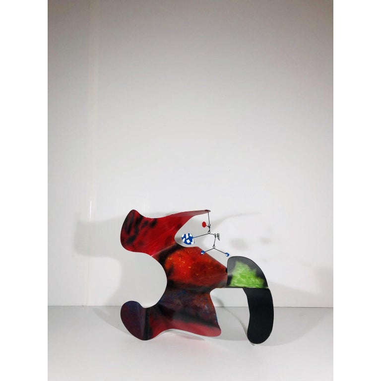 Jon Krawczyk Abstract Mobile Desk Sculpture, 1995 For Sale 3