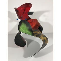 Sculpture de bureau mobile abstraite de Jon Krawczyk, 1995