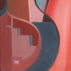 'Fifth Mesa Spirit', Cherokee, Art Students League, New York, Milan, Tucson, Oil