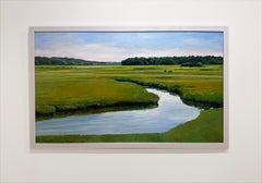 SUMMER MARSH (LITTLE RIVER) - Paisaje / Realismo / Nueva Inglaterra