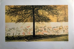Graffiti Art Photograph Silkscreen Print Park New York City 1970s Pop Art