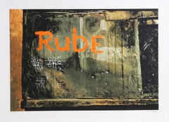 "Rube" de La fe del graffiti, 1974, serigrafía de Jon Naar