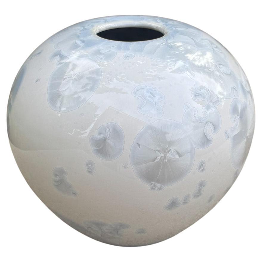 Jon Price Crystalline Glaze Ceramic Vase, California, circa 1985 For Sale