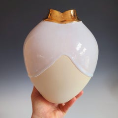 "Queen Elizabeth, " Abstract Ceramic Vase