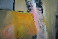Estaury #2 by Jon Rowland, Abstract expressionist, Colourful, Landscape 