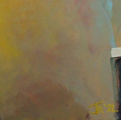 Estuary #3 by Jon Rowland, Abstract painting, Abstract expressionism, Landscape