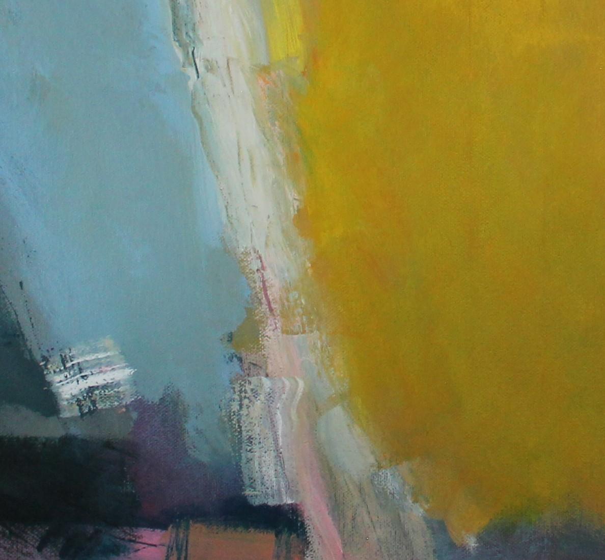 Estuario #3 di Jon Rowland, Pittura astratta, Espressionismo astratto, Paesaggio - Painting Astratto di Jon Rowland 