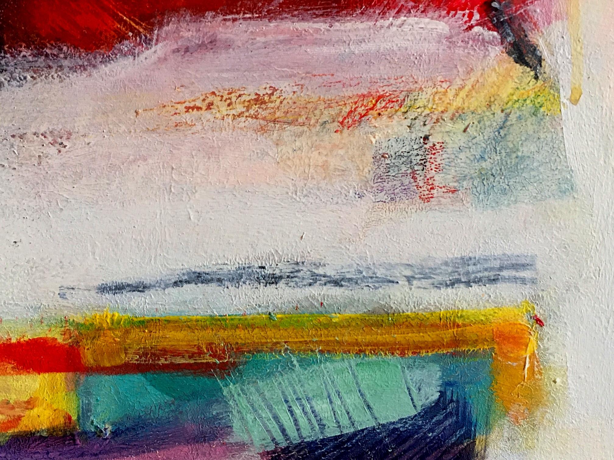 Kerrera #2 di Jon Rowland, Pittura di paesaggio, pittura astratta, arte originale in vendita 3
