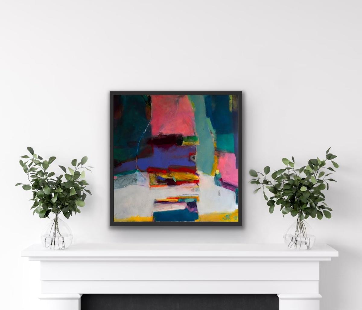 Kerrera #2 di Jon Rowland, Pittura di paesaggio, pittura astratta, arte originale in vendita 4