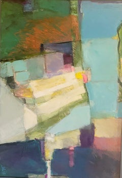 Paxos - Unititled Green by Jon Rowland, original, abstract, landscape