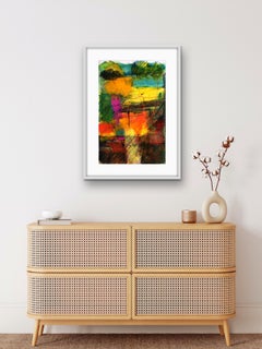 Sommer Schatten von Jon Rowland, Abstrakt, Expressionismus, Originalgemälde