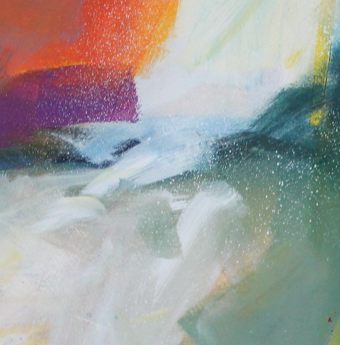 Jon Rowland - Widening the River, Deepening the Cleugh #1 - Abstrakter Expressionismus [2022]
original und handsigniert vom Künstler 

Acryl auf Papier

Bildgröße: H:51 cm x B:71 cm

Gesamtgröße des ungerahmten Werks: H:56 cm x B:56 cm x