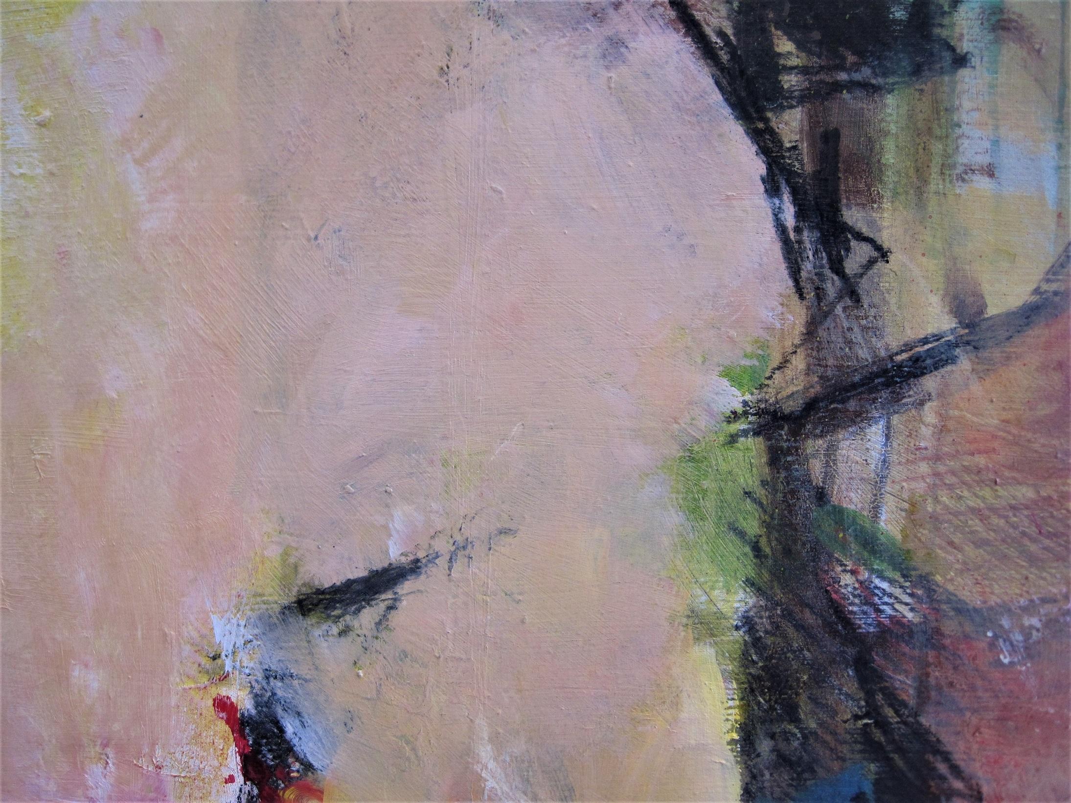 Untitled - Hot Rocks, original painting, abstract art For Sale 4