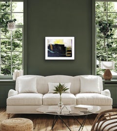 Detail #6, Bright Abstract Art, Contemporary Contrasting Painting, Fauvist Art