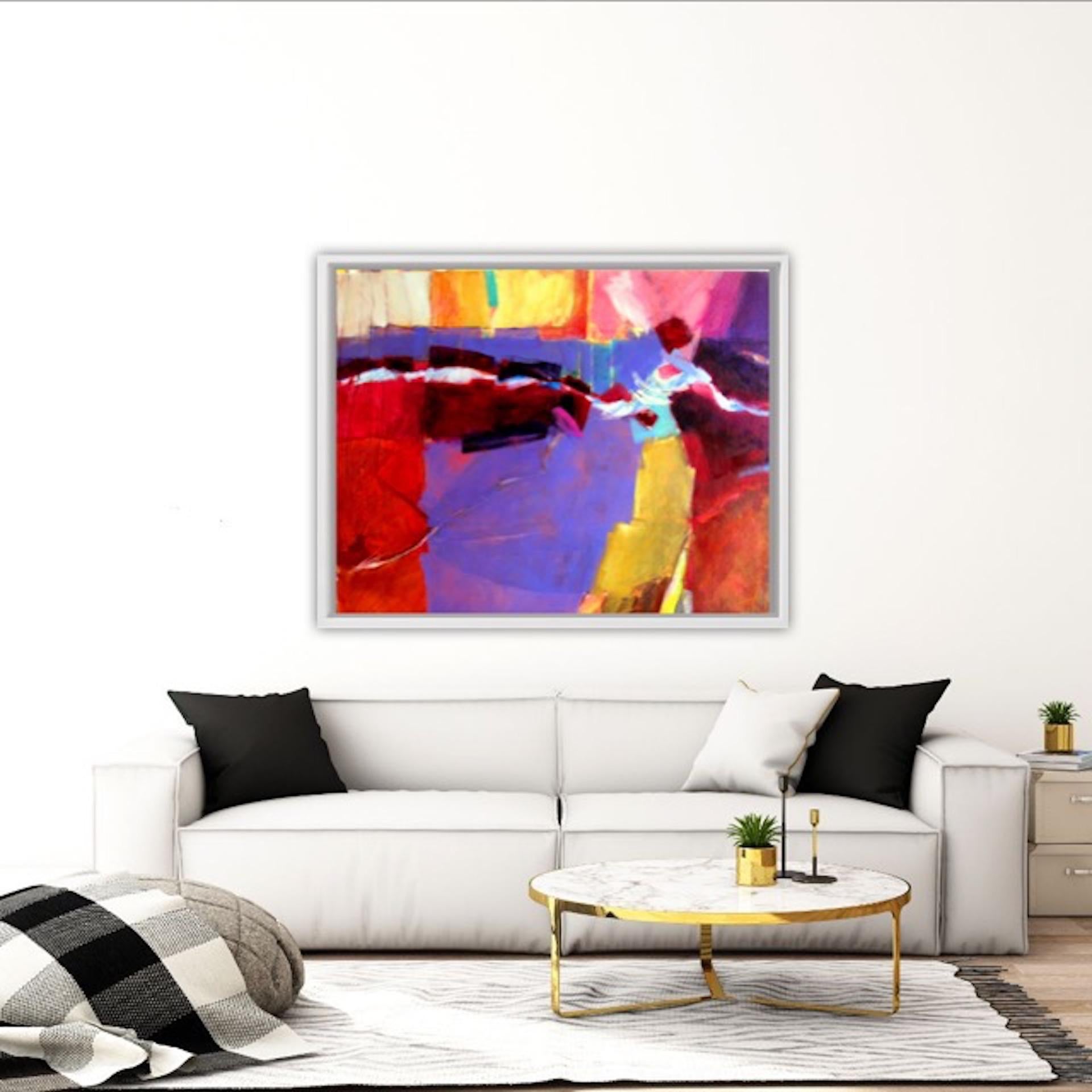 Jon Rowland
And  a River Flows Through #2
Original Abstract Painting
Acrylic Paint on Canvas
Canvas Size: H 80cm x W 100cm x D 4.5cm

And  a River Flows Through #2 is an original painting by Jon Rowland. One of a series of paintings that explored