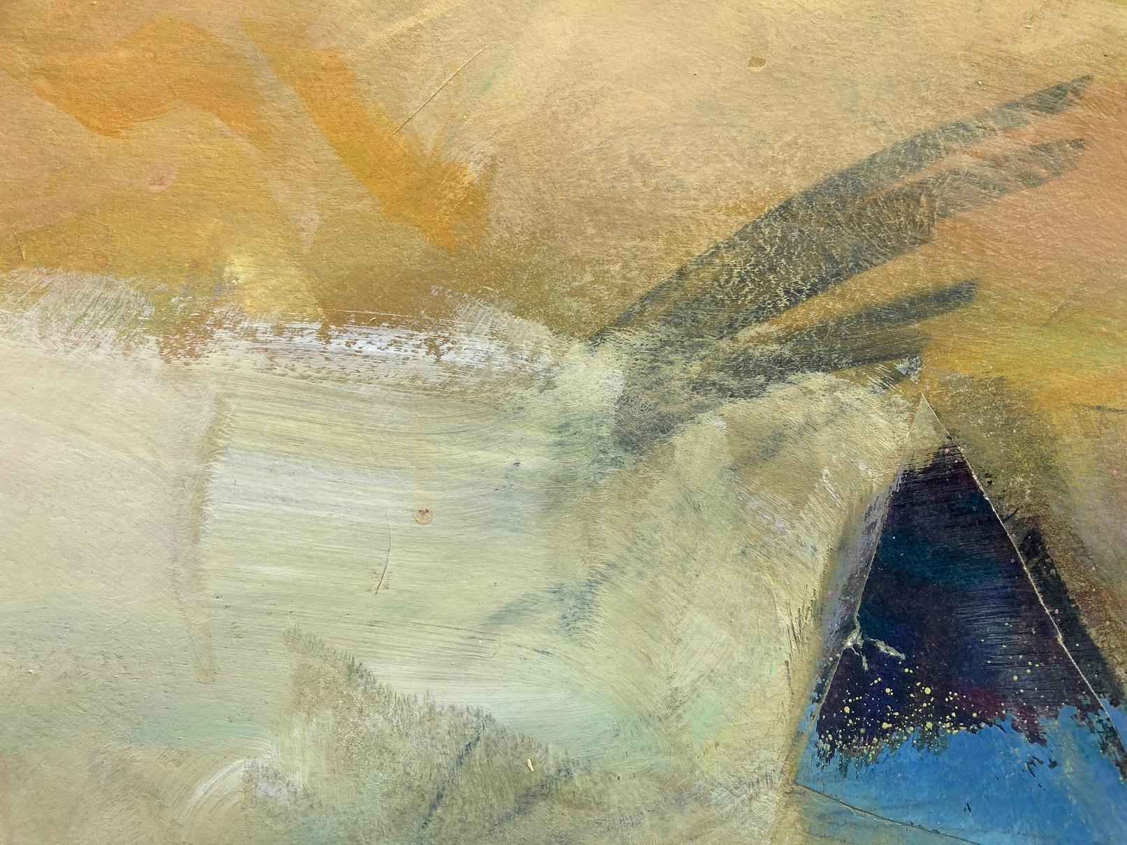 Avvicinamento alla calma, Pittura originale, Arte astratta, Tecnica mista, Colorato in vendita 5