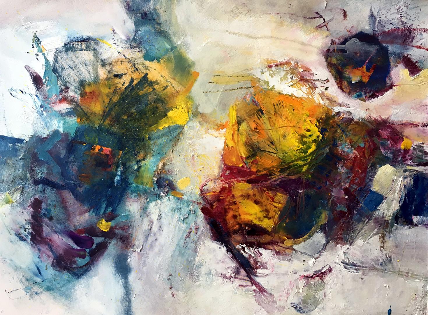 Jon Rowland Abstract Painting - Big Bang