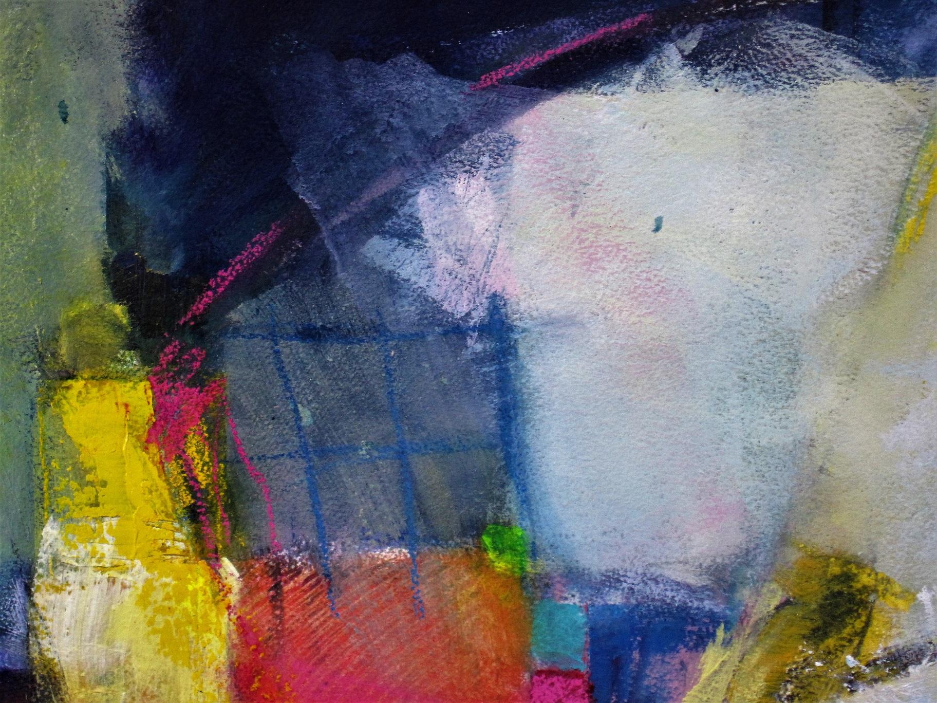 Carmargue - 2 - Painting Espressionismo astratto di Jon Rowland