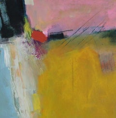 Estuary #3, original painting, landscape art, abstract painting, impressionism