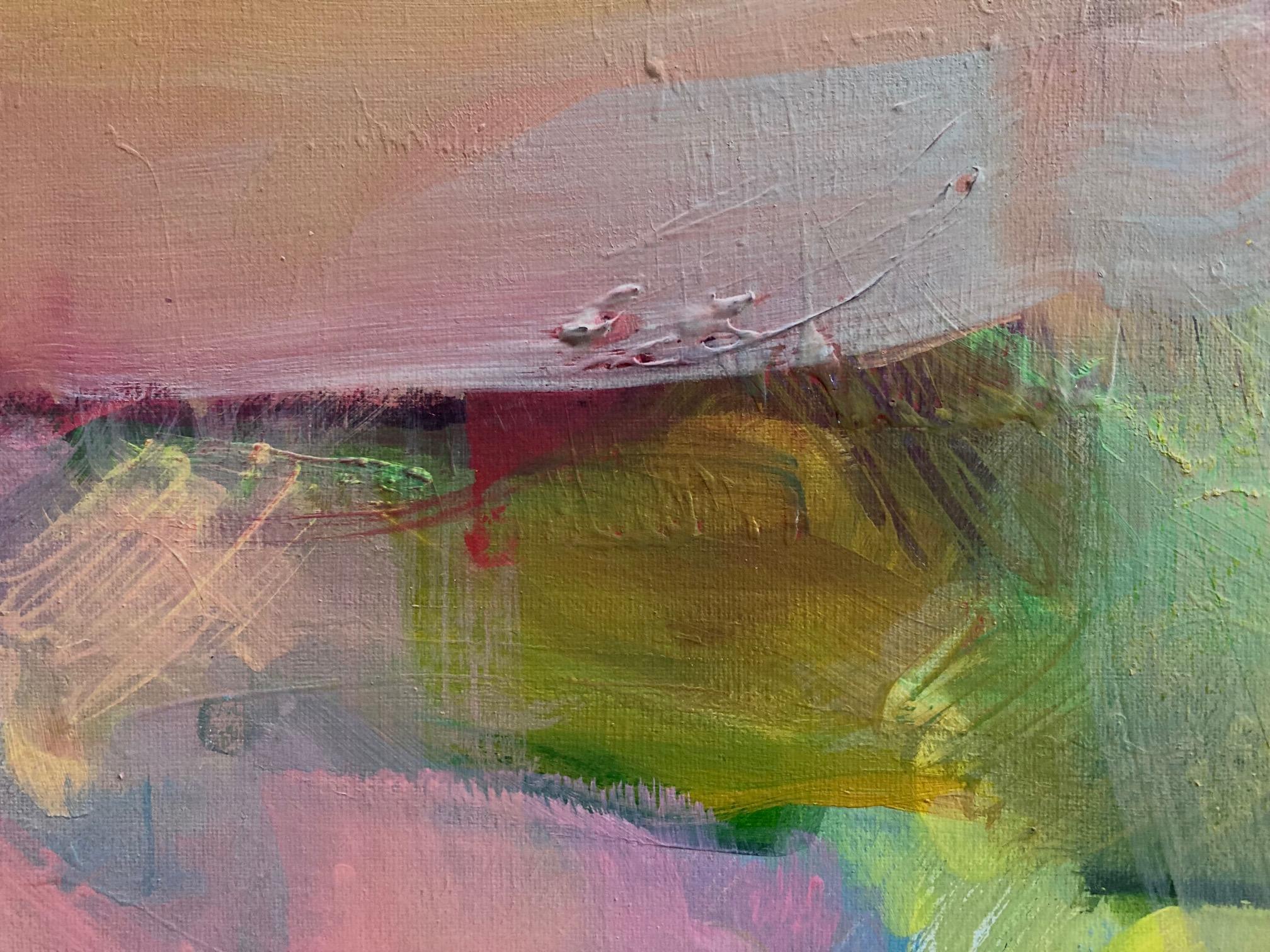 Estuary1, Abstract, Acrylic on canvas For Sale 2